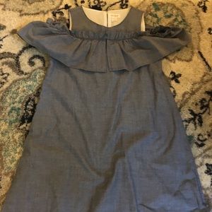Denim girls dress